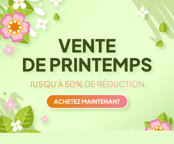Vente De Printemps. Jusqu'a A 50% De Reduction | Achetez Maintenant