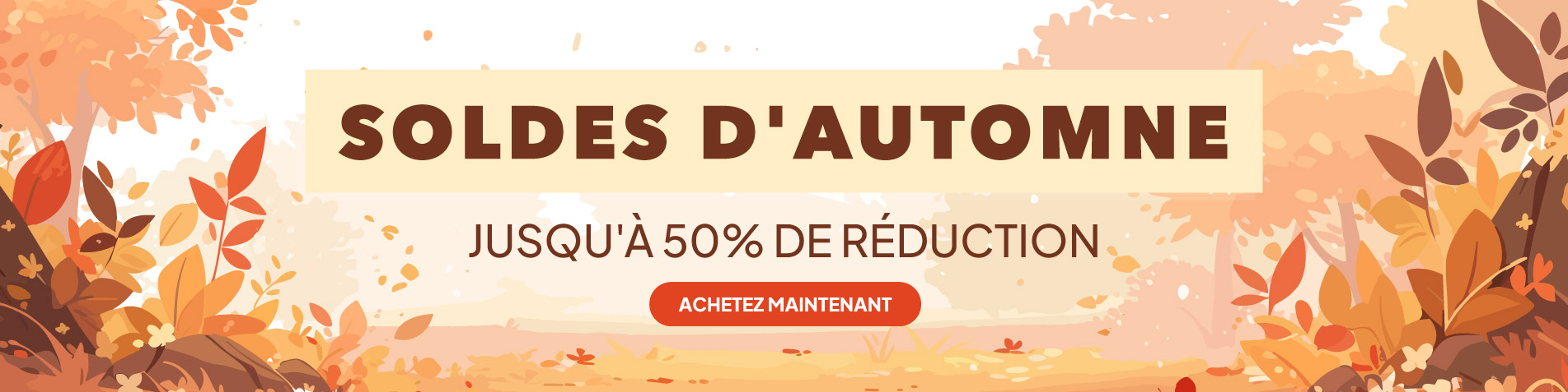 Soldes D'Automne. Jusqu'a A 50% De Reduction
