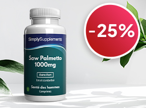 Saw Palmetto (Baie de sabal) 1000mg