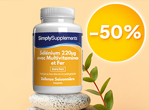 Sélénium 220mcg avec Multivitamines et Fer