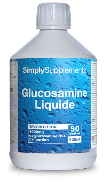 Glucosamine HCL liquide 1000 mg 
