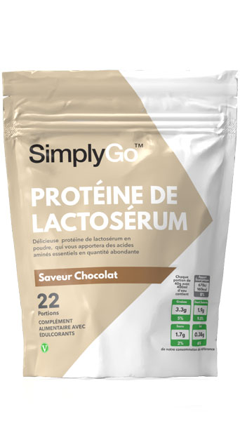 SimplyGo™ Whey - Protéine de Lactosérum en Poudre