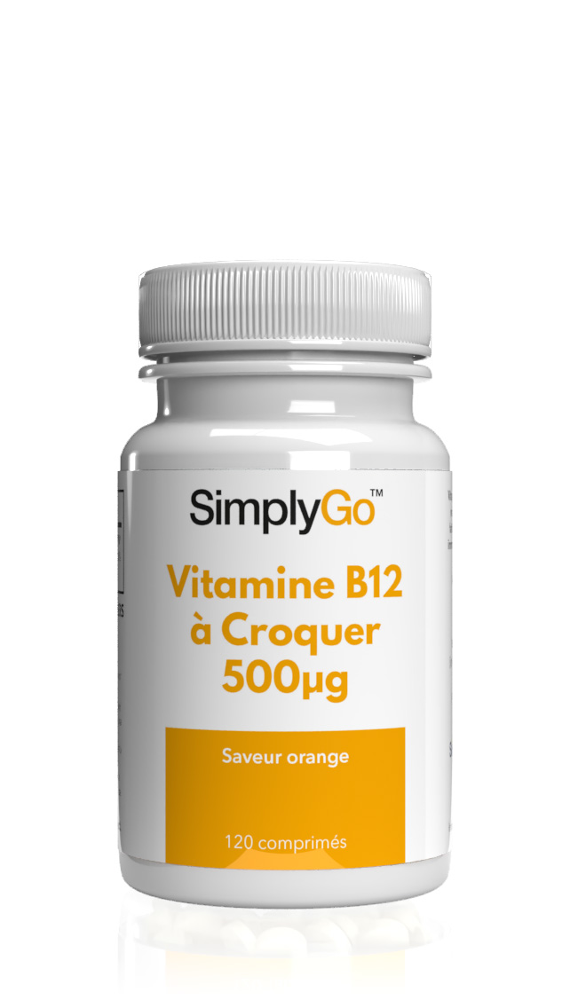 Vitamine B12 à Croquer 500µg