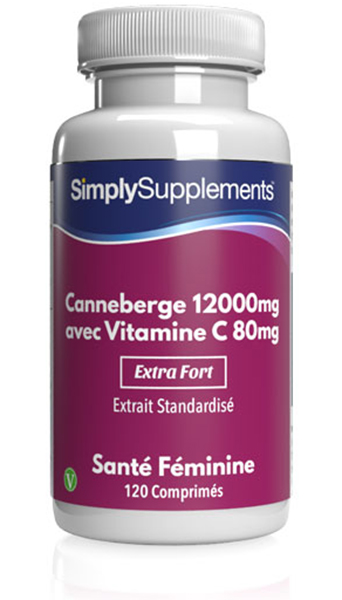 Canneberge 12000mg | Vitamine C 80mg
