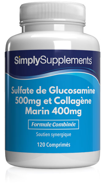 Glucosamine 500mg & Collagène Marin 400mg