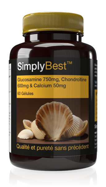 Glucosamine 700mg, Chondroïtine 600mg & Calcium 60mg