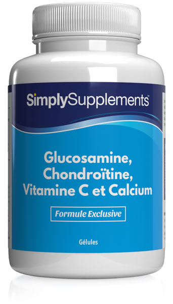 Glucosamine, Chondroïtine, Vitamine C & Calcium