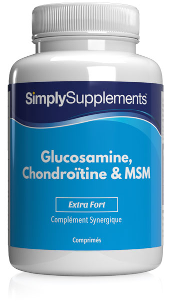 Simply Supplements Glucosamine-chondroitine-msm - Small