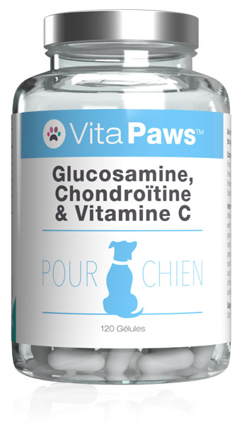 Glucosamine, Chondroïtine & Vitamine C pour Chien