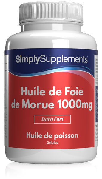 Simply Supplements Huile-de-foie-de-morue-1000mg - Small