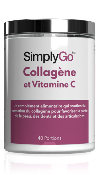 SimplyGo™ Collagène Bovin avec Vitamine C