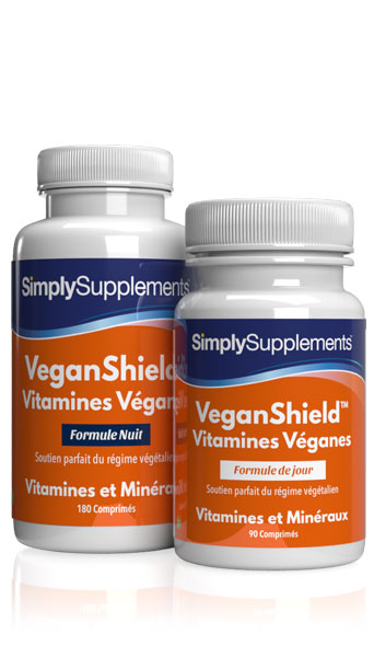 VeganShield  Multivitamines Véganes avec Oméga 3