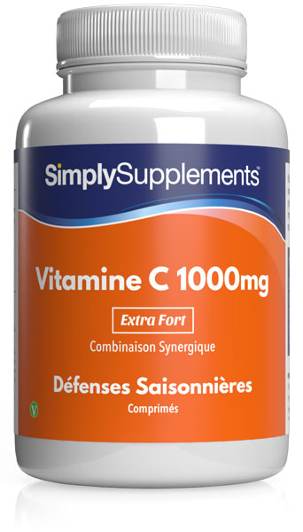 Vitamine C 1000mg avec Eglantier & Citrus Bioflavonoïdes
