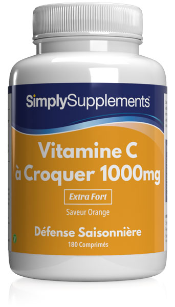 Vitamine C à croquer 1000mg