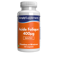 Acide folique (Vitamine B9) 400µg